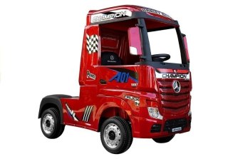 Auto na Akumulator Mercedes Actros Czerwony Lakierowany MP4 LEAN CARS