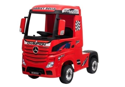 Auto na Akumulator Mercedes Actros Czerwony Lakierowany MP4 LEAN CARS