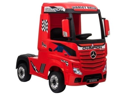 Auto na Akumulator Mercedes Actros Czerwony Lakierowany MP4 LEAN CARS