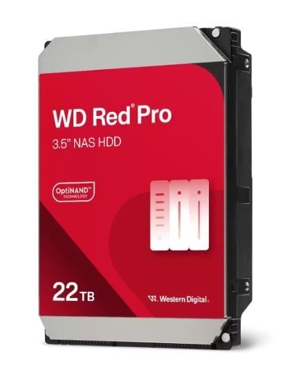 Dysk HDD Red Pro 22TB 3,5 512MB SATAIII/7200rpm Western Digital