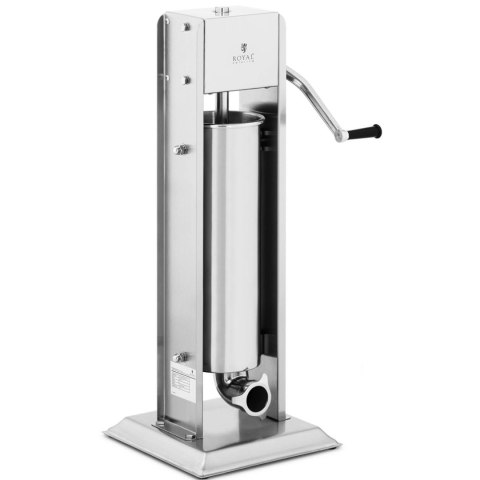 Nadziewarka napełniacz szpryca do kiełbas pionowa ręczna 7 l + 4 lejki Royal Catering