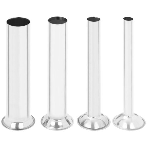 Nadziewarka napełniacz szpryca do kiełbas pionowa ręczna ze stali nierdzewnej 3 l + 4 lejki Royal Catering