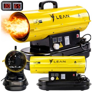 Nagrzewnica Spalinowa Olejowa 30KW Wyświetlacz LCD Termostat LEAN