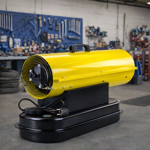 Nagrzewnica Spalinowa Olejowa 30KW Wyświetlacz LCD Termostat LEAN