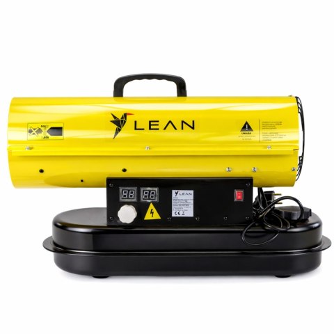 Nagrzewnica Spalinowa Olejowa 30KW Wyświetlacz LCD Termostat LEAN