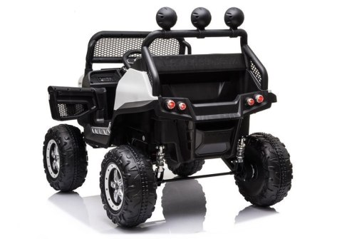 Pojazd na Akumulator Mercedes Unimog S Biały LEAN CARS