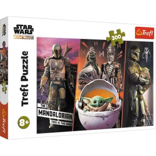Puzzle - 300 - Tajemniczy Baby Yoda - Gwiezdne wojny - STAR WARS - Trefl 23002 Trefl Puzzle
