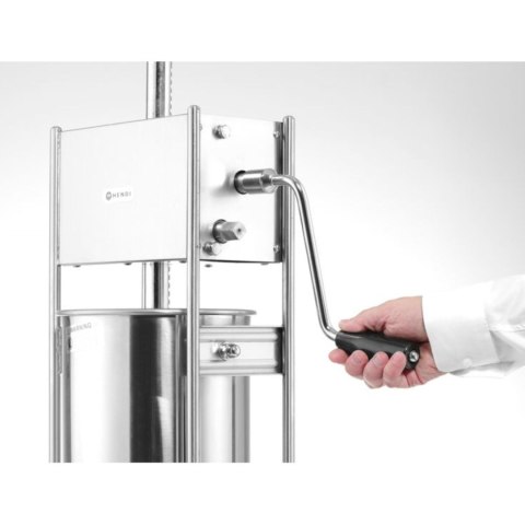 Nadziewarka napełniacz do kiełbasy pionowa stal nierdzewna Profi Line 10L - Hendi 282151 Hendi