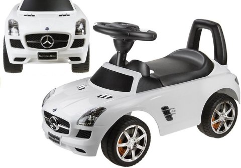Jeździk Mercedes-Benz SLS AMG Biały LEAN CARS
