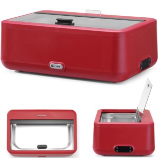 Podgrzewacz elektryczny do potraw UNIQ 35-85 C 700 W - czerwony Hendi