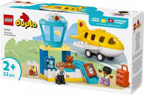 Klocki DUPLO 10443 Pierwszy raz: Na lotnisku LEGO