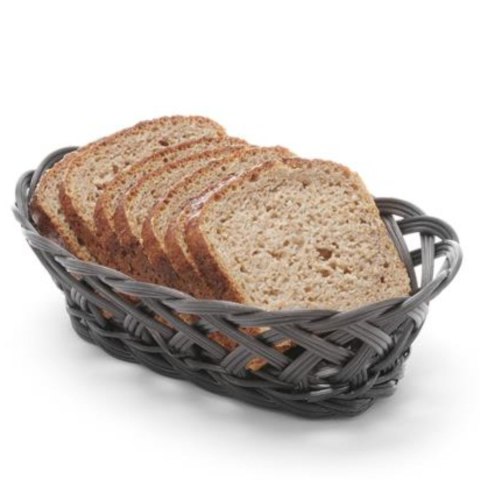 Koszyk pojemnik na owoce warzywa pleciony owalny 225x130x55 mm - Hendi 426234 Hendi