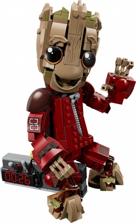 Klocki Super Heroes 76341 Groot w stroju Ravagera LEGO