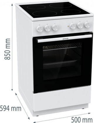Kuchnia ceramiczna GEC5A41WG Gorenje