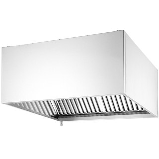 Okap pochłaniacz przyścienny skręcany STAL 1005x1000x450 mm Hendi