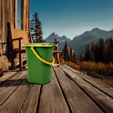 Toaleta turystyczna GB320GO ciemnozielono-pomarańczowa GreenBlue