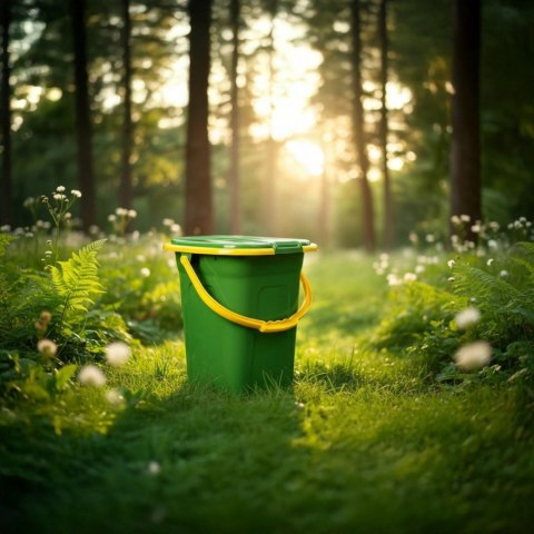 Toaleta turystyczna GB320GO ciemnozielono-pomarańczowa GreenBlue