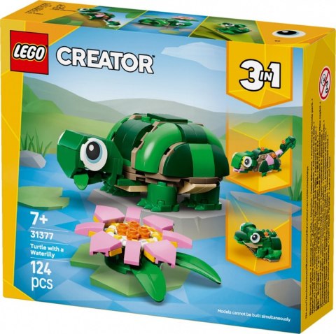 Klocki Creator 31377 Żółw i kwiat lilii wodnej LEGO