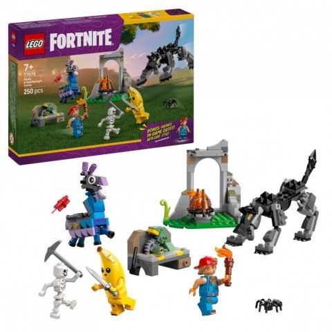 Klocki Fortnite 77075 Skórek i Iskra oraz obóz LEGO