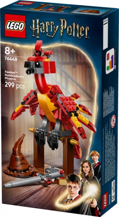 Klocki Harry Potter 76448 Fawkes: feniks Dumbledore'a LEGO