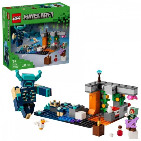 Klocki Minecraft 21274 Spotkanie ze strażnikiem LEGO