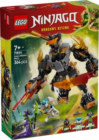 Klocki Ninjago 71854 Mech specjalny Colea i Zane w smoczej zbroi LEGO