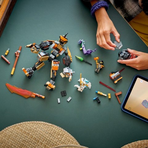 Klocki Ninjago 71854 Mech specjalny Colea i Zane w smoczej zbroi LEGO