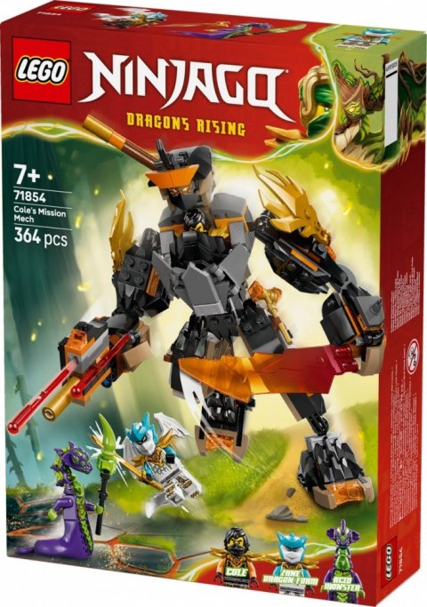 Klocki Ninjago 71854 Mech specjalny Colea i Zane w smoczej zbroi LEGO