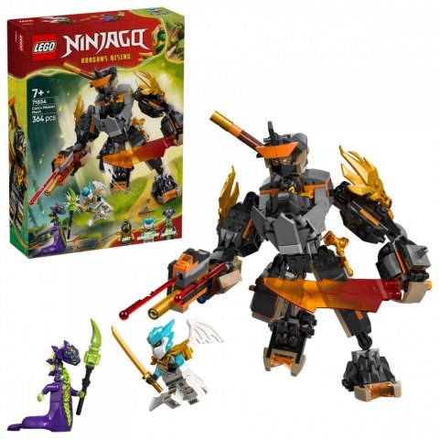 Klocki Ninjago 71854 Mech specjalny Colea i Zane w smoczej zbroi LEGO
