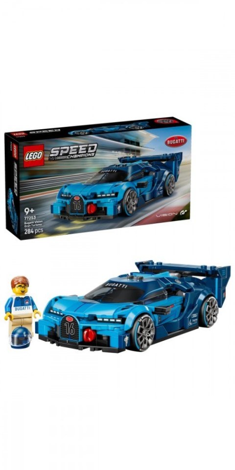 Klocki Speed Champions 77253 Hiperamochód sportowy Bugatti Vision GT LEGO