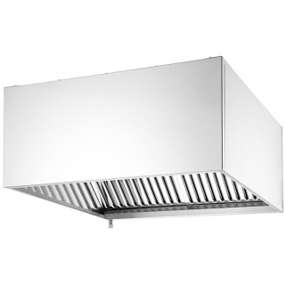 Okap pochłaniacz przyścienny skręcany STAL 1205x1000x450 mm Hendi