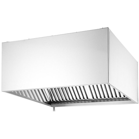 Okap pochłaniacz przyścienny skręcany STAL 1205x1000x450 mm Hendi