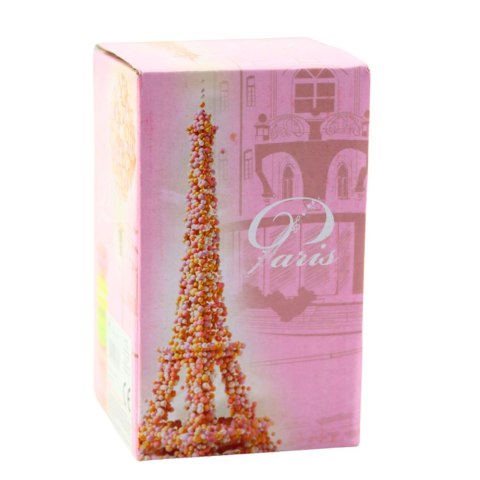 Wieczna Róża w Kopule z Oświetleniem LED Czerwona z Płatkami Róż 14x8cm LEAN