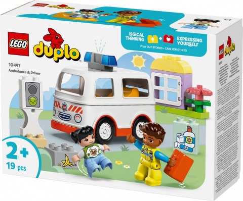 Klocki DUPLO 10447 Karetka z kierowcą LEGO