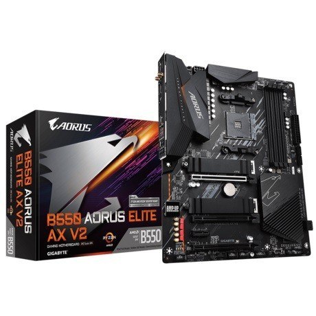 Płyta główna B550 AORUS ELITE AX V2 AM4 4DDR4 HDMI/DP M.2 ATX Gigabyte