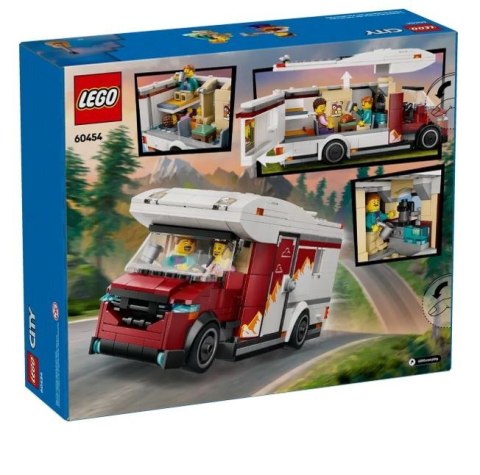 Klocki City 60454 Wakacyjny kamper pełen przygód LEGO