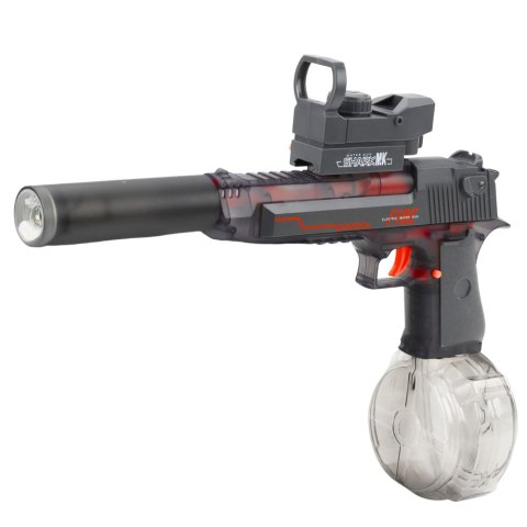 Elektryczny Pistolet Broń Na Wodę Podświetlenie LED Zasięg 8M LEAN Toys