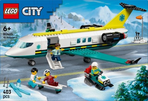 Klocki City 60465 Samolot pogotowia ratunkowego LEGO