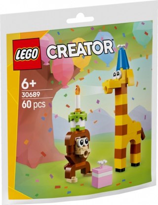 Klocki Creator 30689 Urodzinowe zwierzaki LEGO