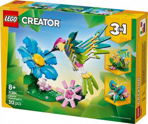 Klocki Creator 31384 Dzikie zwierzęta: kolorowy koliber LEGO
