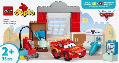 Klocki DUPLO Disney 10456 Wizyta McQueena w warsztacie Wójta LEGO
