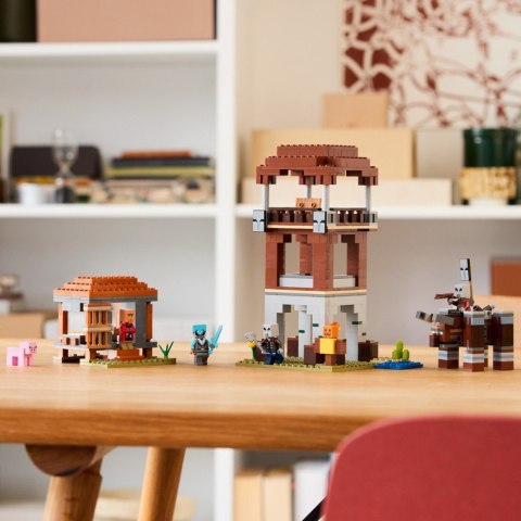 Klocki Minecraft 21278 Kryjówka rozbójników i dewastatorów LEGO