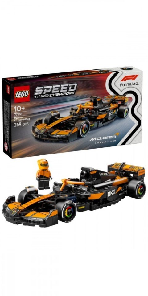 Klocki Speed Champions 77251 Bolid F1 McLaren Team MCL38 LEGO