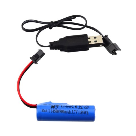 Kosmiczny Pistolet Broń Na Wodę Elektryczny Biały 9m 300ml LEAN Toys