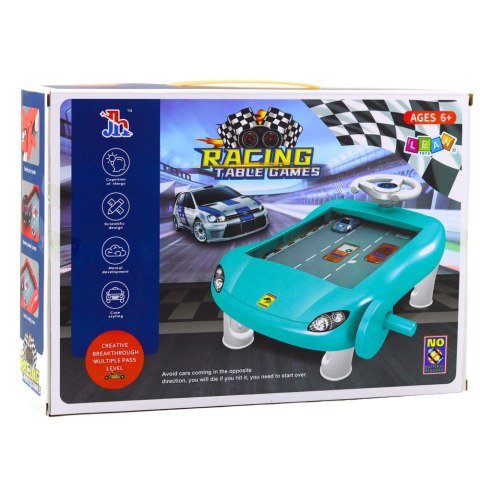 Symulator Jazdy Manualny Stolik Edukacyjny Czerwony LEAN Toys