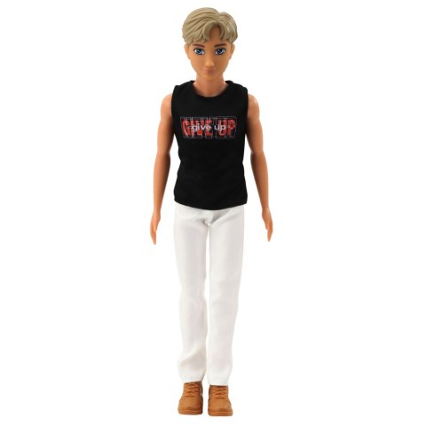 Zestaw Lalki Anlily Dziewczyna z Chłopakiem Akcesoria Kapelusz Piesek LEAN Toys