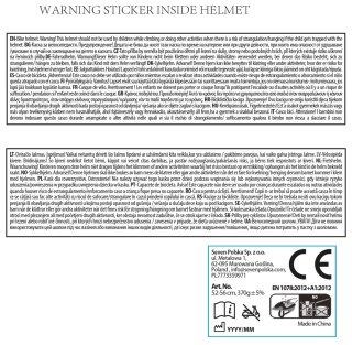 KASK ROWEROWY S 48-52CM PSI PATROL BOYS