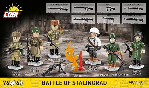Klocki Bitwa o Stalingrad 76 klocków Cobi Klocki