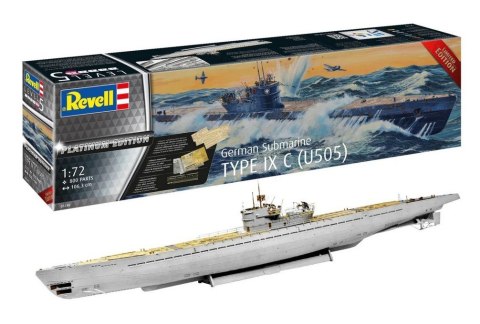 Model plastikowy Statek Typ IX C Platinum Edition 1/72 Revell