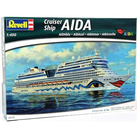 Model plastikowy statek Cruiser ship Aida Revell